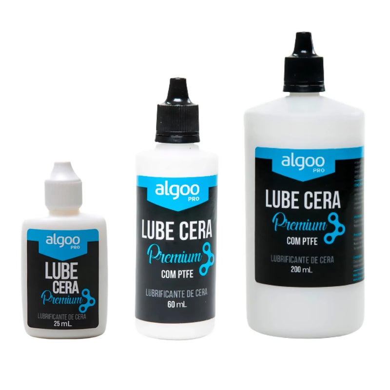 Lubrificante Corrente Algoo Cera Bike 25ml / 60ml / 200ml Ultra Performance