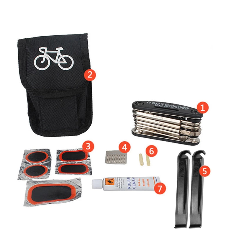 Kit Ferramentas Reparo Bicicleta