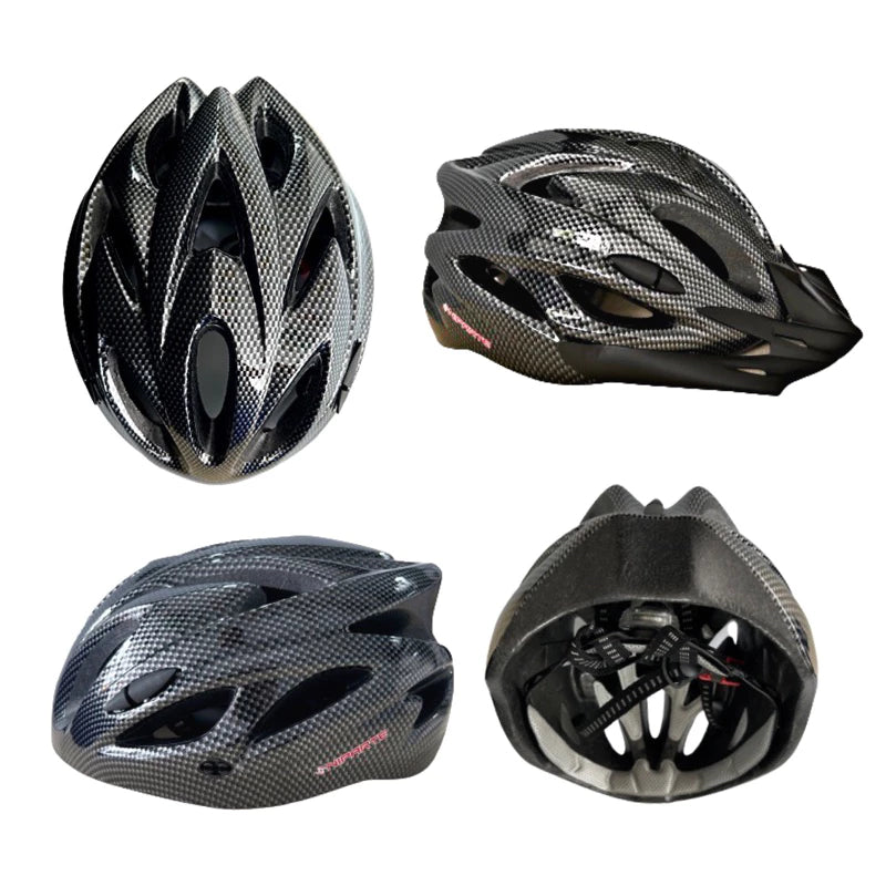 Capacete NIPARTE In-Mould Resistente Ciclismo com Sinalizador Led para Bicicletas