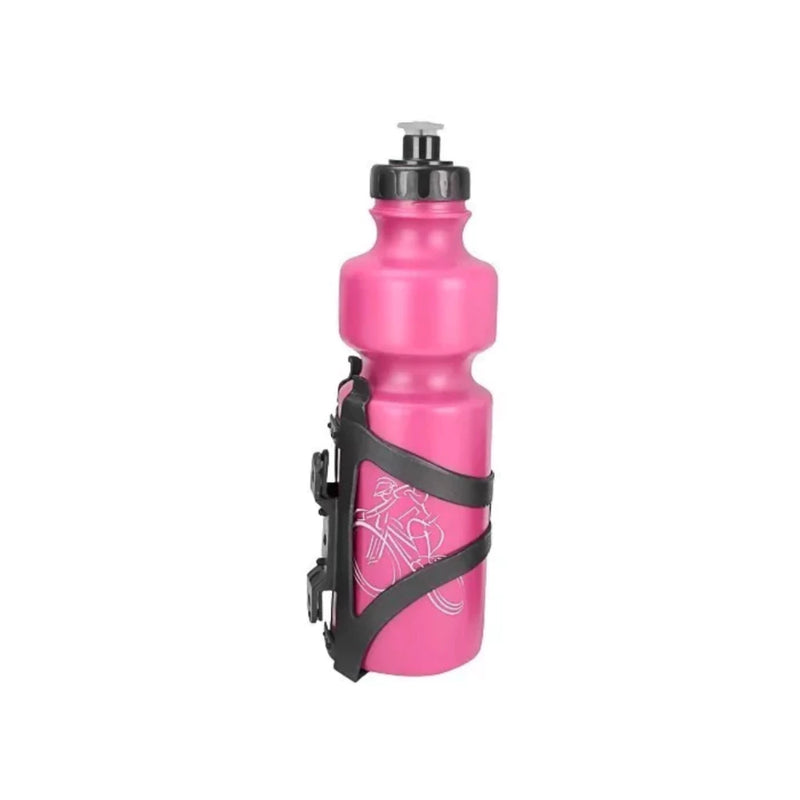 Garrafa Caramanhola Bicicleta 750ml - Com Suporte