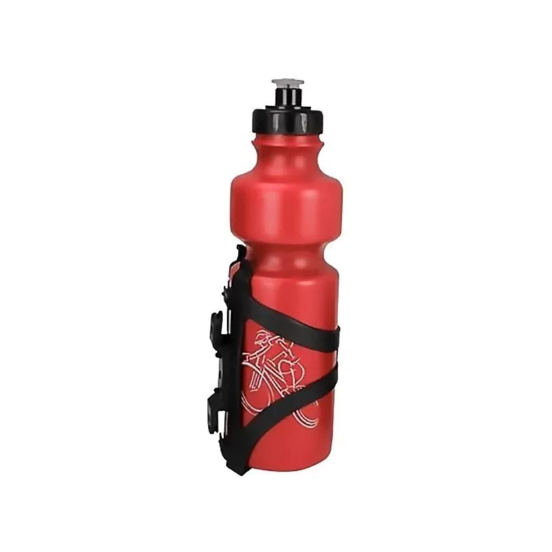 Garrafa Caramanhola Bicicleta 750ml - Com Suporte