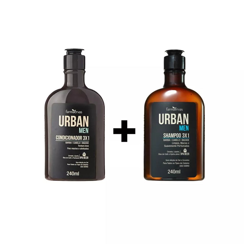 Shampoo + Condicionador Urban MEN