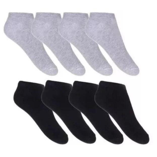 Kit 12 Pares Meia Masculina Cano Curto